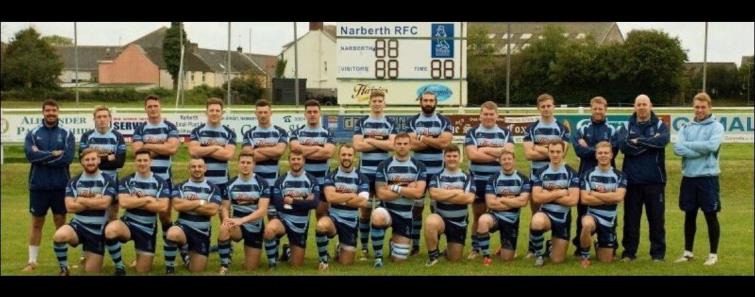 Narberth RFC team